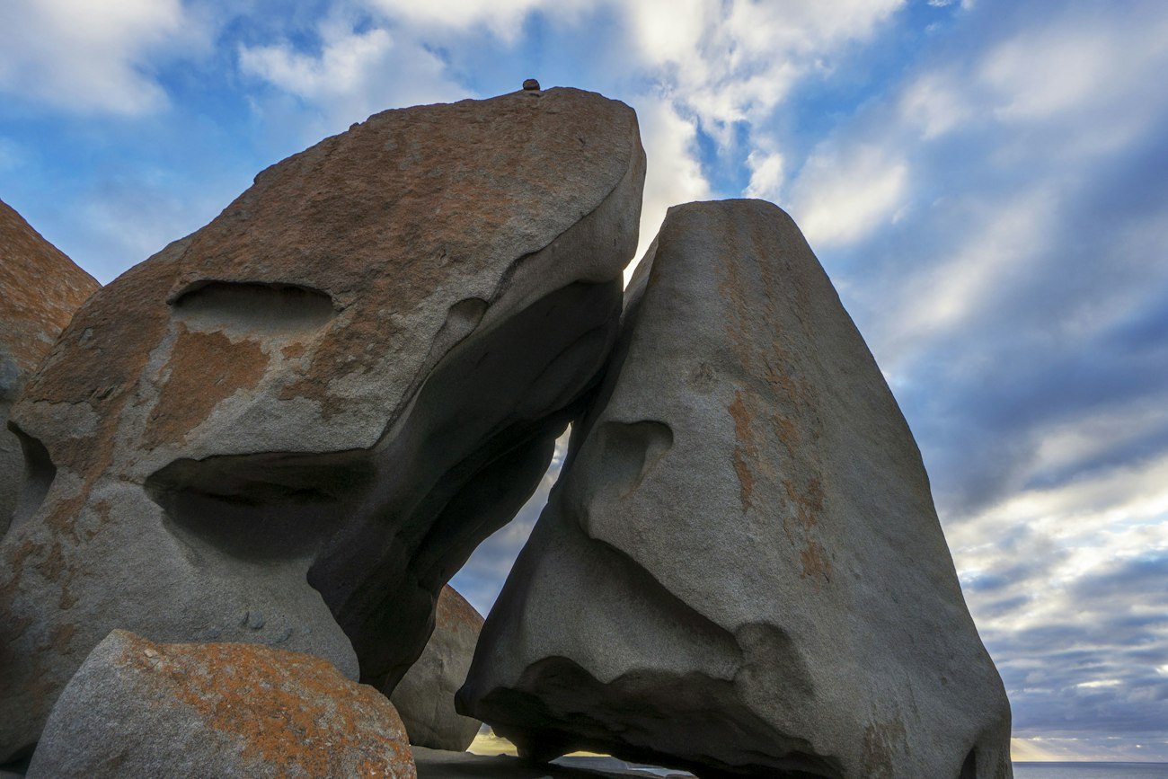 Weathered granite formations at Remarkable Rocks