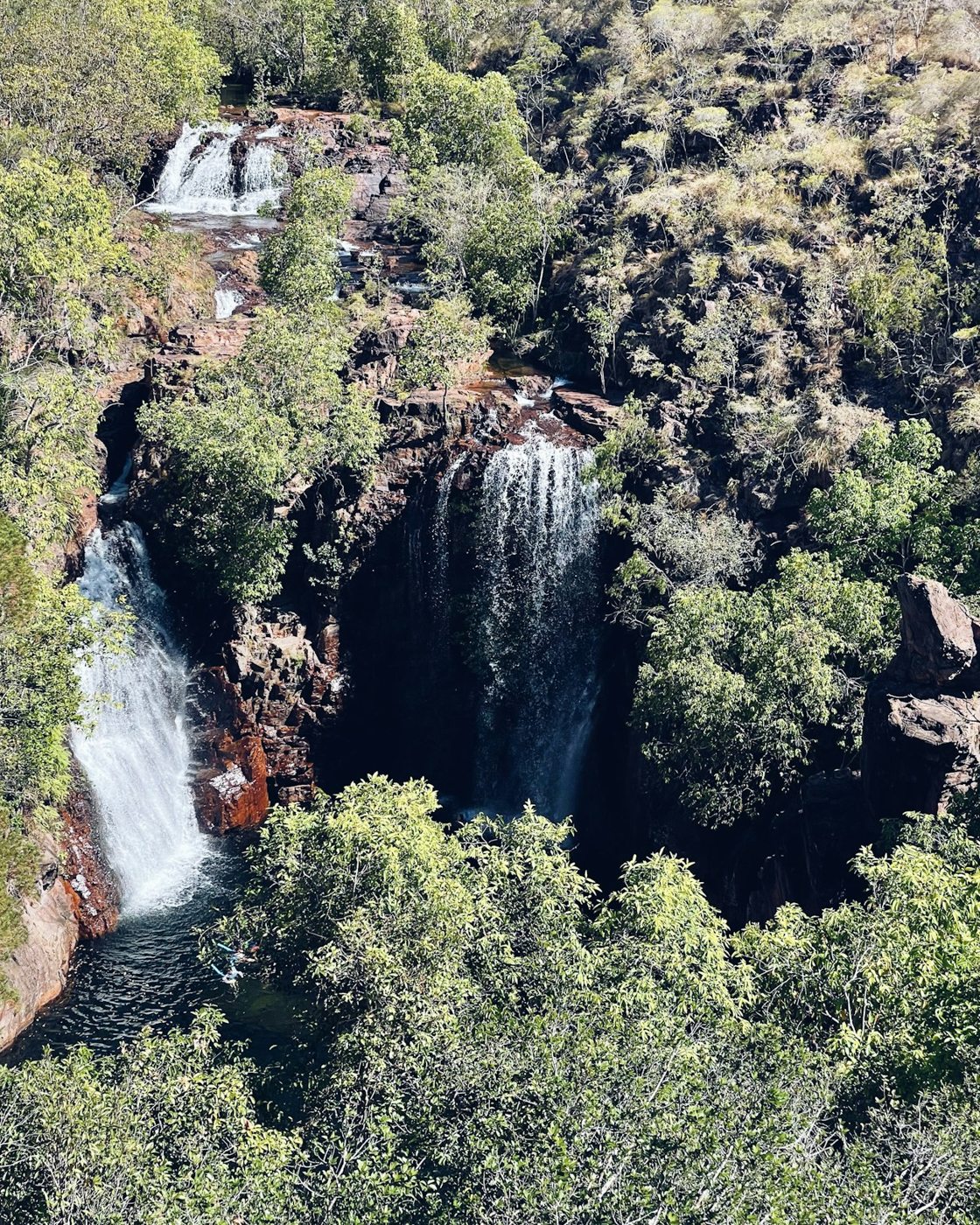 Florence Falls surrounded by woodland in Litchfield National Park